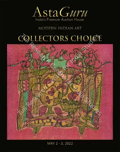 Asta Guru (Auction House), Modern Indian Art, 2022, Auction Catalogue