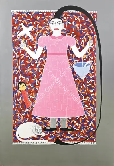 Rodwittiya, Rekha (Artist). Once Upon a Time, 2005-2006 | Painting, AG.Onl/17.12.23, 2023 · Asta Guru