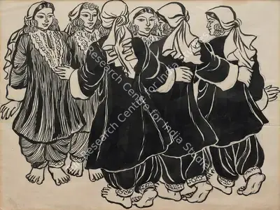 Chittaprosad (Artist), Untitled, Painting
