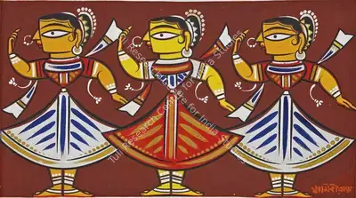 Jamini Roy (Artist), Untitled, 1950, Painting
