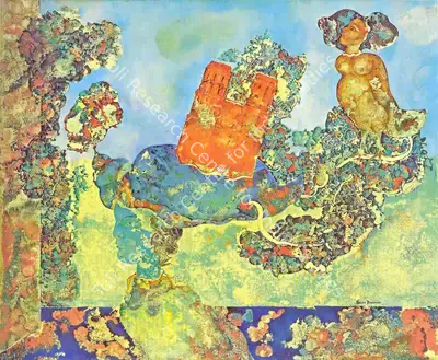 Sakti Burman (Artist), Untitled, 1985, Painting
