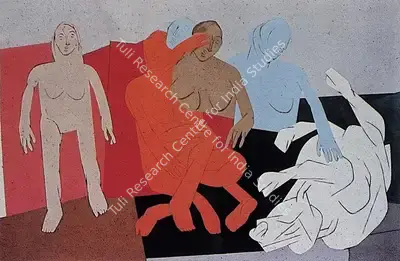 Tyeb Mehta (Artist), Sequence, 1981, Painting