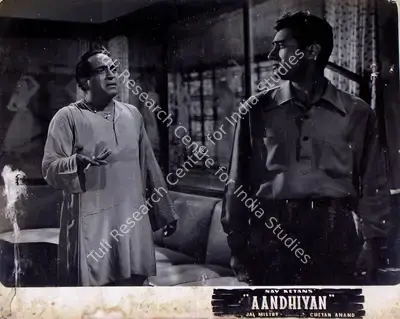 Jal Mistry (Cinematographer), Aandhiyan, 1952, Lobby Card