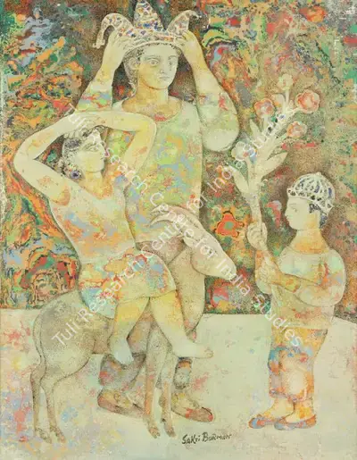 Sakti Burman (Artist), Untitled, 1998, Painting