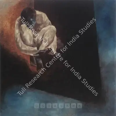 Yusuf Arakkal (Artist), Man In Distress IV, 1991, Painting