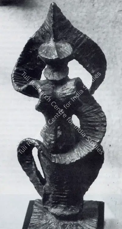 Balan Nambiar (Artist), Bhagavati, 1980, Sculpture