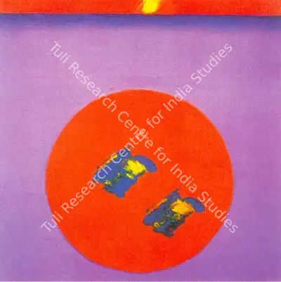 J. Swaminathan (Artist), The Brown Circle, 1965, Painting
