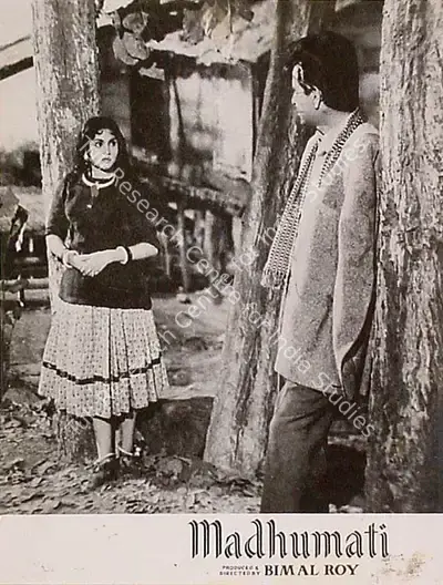 Dilip Gupta (Cinematographer), Madhumati, 1958, Lobby Card