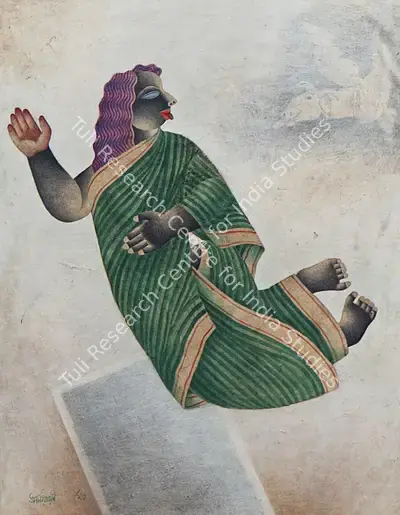 Dharmanarayan Dasgupta (Artist), Untitled, 1991, Painting