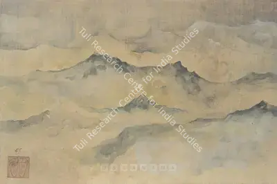 Gaganendranath Tagore (Artist), The Himalayas, 1919, Painting
