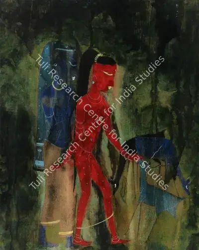Rasik D. Raval (Artist), Untitled, Painting