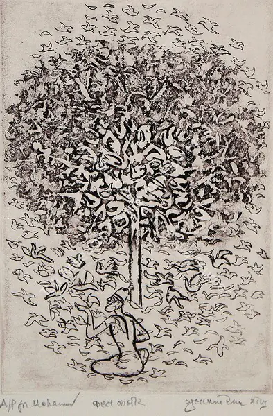 G.M. Sheikh (Artist), Kahat Kabir, Graphic Art