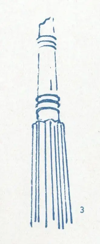 Unknown (Artist), Minar at Ghazni, 1050, Sketch