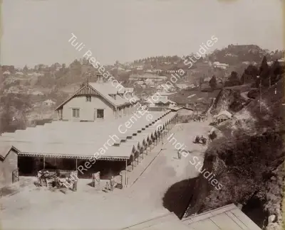 Unknown (Photographer), Darjiling Station (Darjeeling), 1901, Antiquarian Photograph