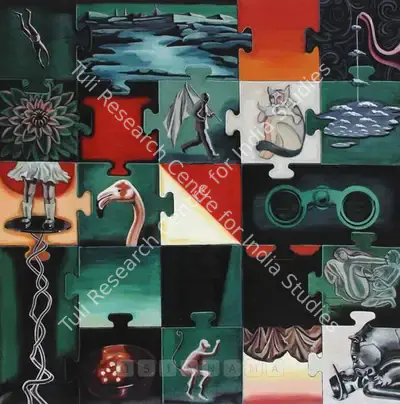 Sachin Karne (Artist), Untitled, 2005, Painting