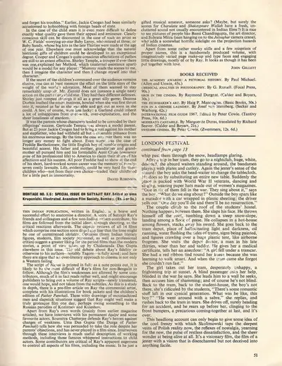 John Gillett (Essayist), Montage No. 5/6, 1967, Essay