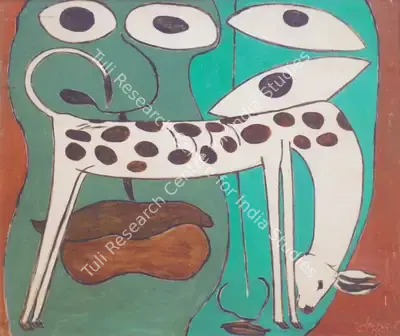 Kartick Chandra Pyne (Artist), Untitled, 1996, Painting
