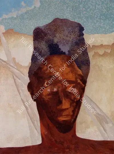Patel, Gieve (Artist). Untitled. Oil on canvas, 1991 | Painting | FineArts | 00371761