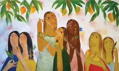 Haku Shah (Artist), Untitled, Painting