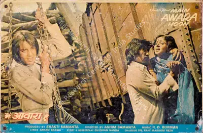 Shakti Samanta (Producer), Main Awara Hoon, 1983, Lobby Card