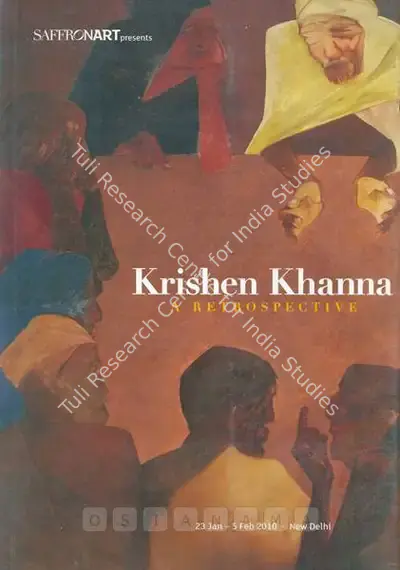 Krishen Khanna (Artist), Krishen Khanna, 2010, Solo Exhibition Catalogue