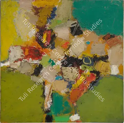 Laxman Shreshtha (Artist), Untitled, 1969, Painting