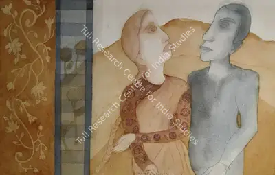 Lalitha Lajmi (Artist), Dream III, 2017, Painting