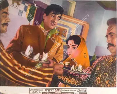 V. Shantaram (Producer), Sehra, 1963, Lobby Card