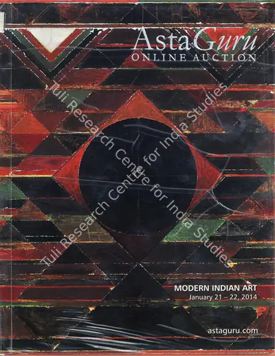 Asta Guru (Auction House), Modern Indian Art, 2014, Auction Catalogue