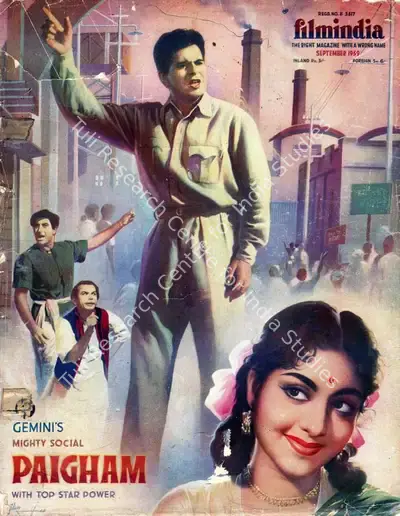 Baburao Patel (Editor), Filmindia, 1959, Magazine