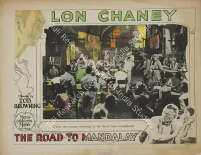 Merritt B. Gerstad (Cinematographer), The Road to Mandalay, 1926, Lobby Card