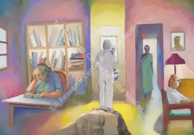 Patwardhan, Sudhir (Artist). Untitled (The Dream), 2022 | Painting, AG.Onl/30.08.25, 2025 · Asta Guru