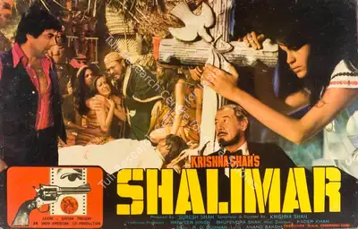 Suresh Shah (Producer), Shalimar, 1978, Lobby Card