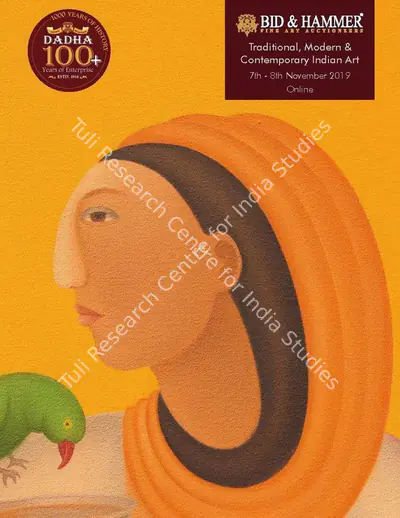 Bid & Hammer (Auction House), Traditional, Modern & Contemporary Indian Art, 2019, Auction Catalogue