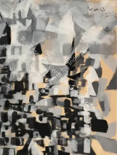 Akbar Padamsee (Artist), Landscape, 1962, Painting