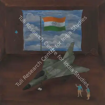 N.S. Harsha (Artist), Mama My Kite is Still Flying (Charming Nation), 2006, Painting