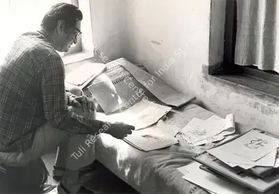 Nemai Ghosh (Still Photographer), The Inner Eye, 1972, Working Still