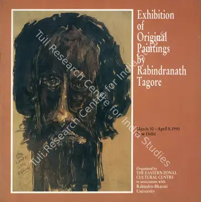 Rabindranath Tagore (Artist), Exhibition of Original Paintings by Rabindranath Tagore, 1993, Solo Exhibition Catalogue