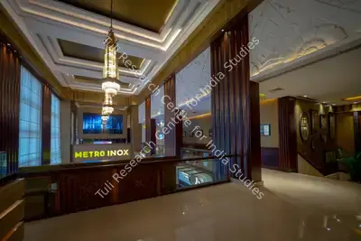 Hemant Chaturvedi (Photographer), Inside Metro Cinema, Mumbai, India, 2024, Contemporary Photograph