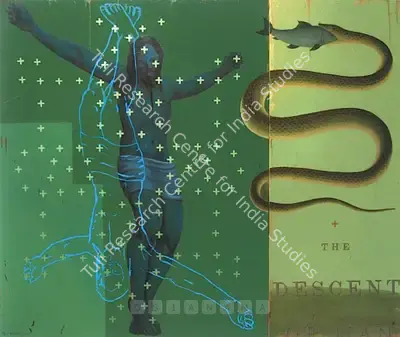 Bari Kumar (Artist), Descent, 2007, Painting