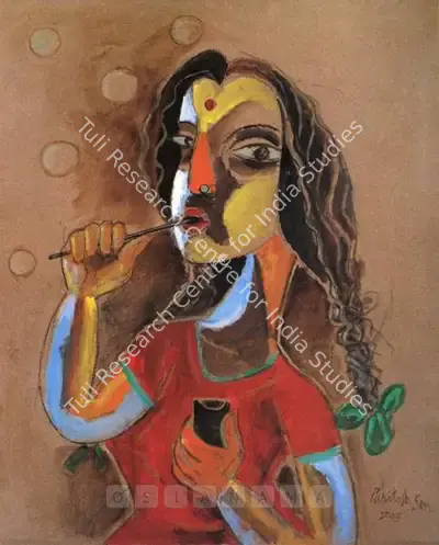 Paritosh Sen (Artist), Untitled, 2003, Painting