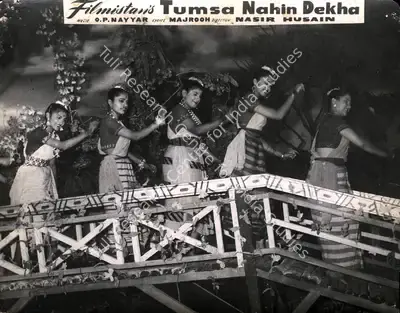 Marshal Braganza (Cinematographer), Tumsa Nahin Dekha, 1957, Photographic Still