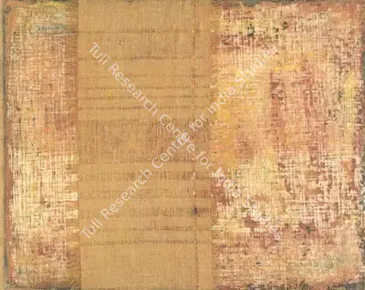 Manish Limbhachiya Nai (Artist), Untitled (Brown), Collage