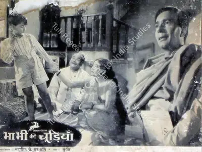 Aravind Laad (Cinematographer), Bhabhi Ki Chudiyan, 1961, Lobby Card