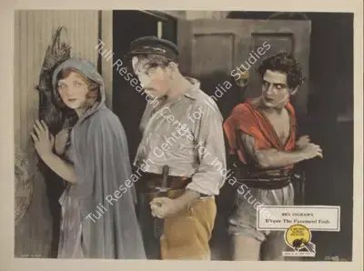 Morton Spring (Producer), Where the Pavement Ends, 1923, Lobby card