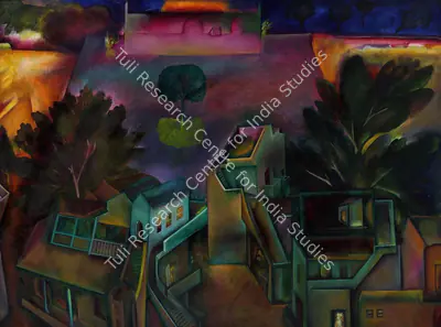 G.M. Sheikh (Artist), Untitled, Painting