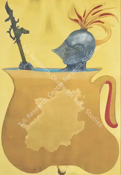 Anandajit Ray (Artist), Old Stories, 2021, Painting