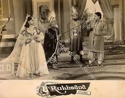Prakash Malhotra (Cinematographer), Rukh Sana, 1955, Lobby Card