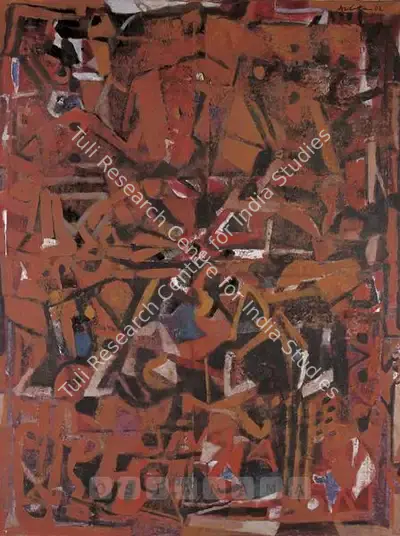 Achutan Kudallur (Artist), Untitled, 2002, Painting