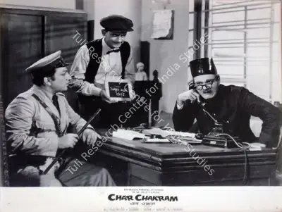 Piloo Mistry (Producer), Char Chakram, 1965, Lobby Card